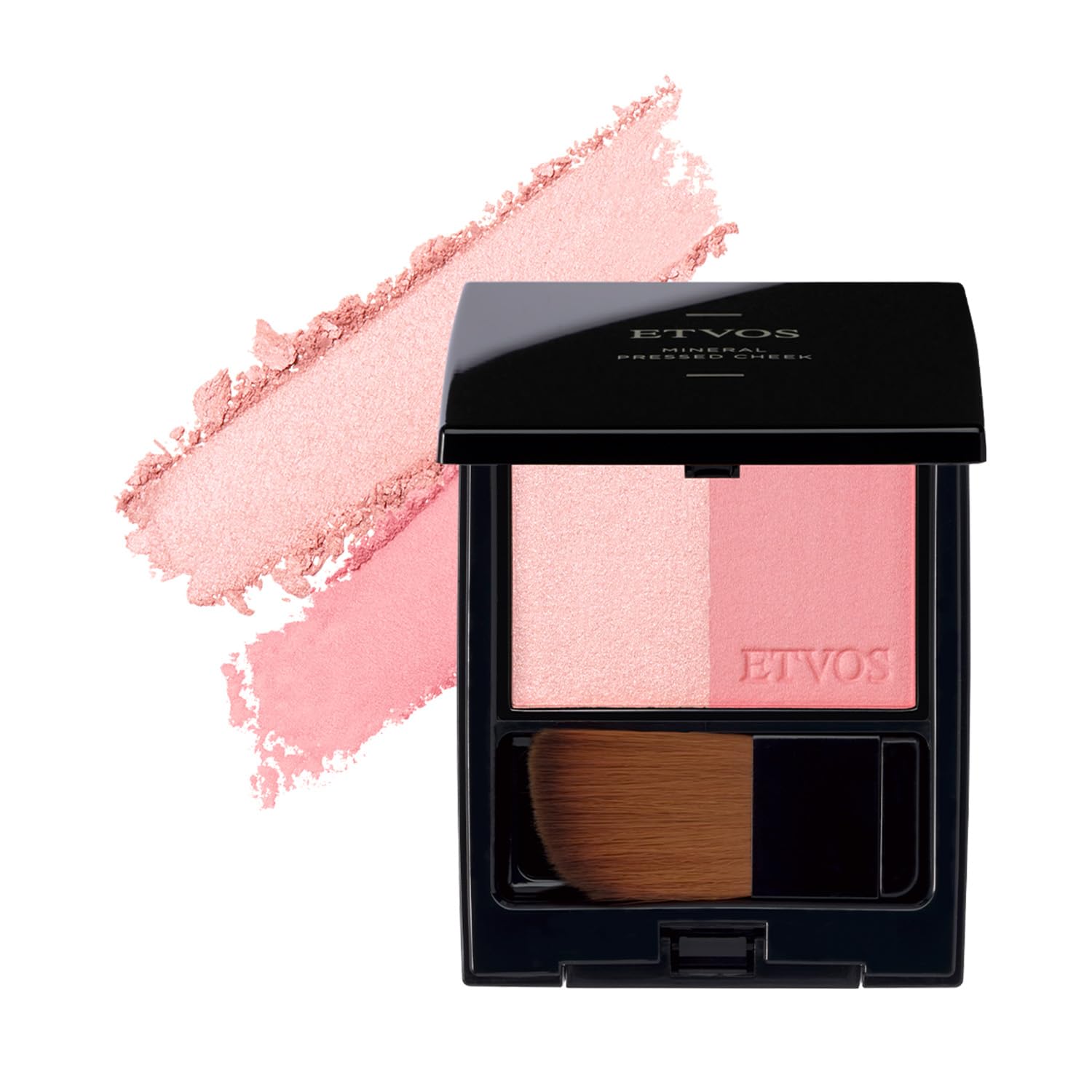 エトヴォス ミネラルプレストチーク SPF20 PA++ 4.5g #シェリーコーラル