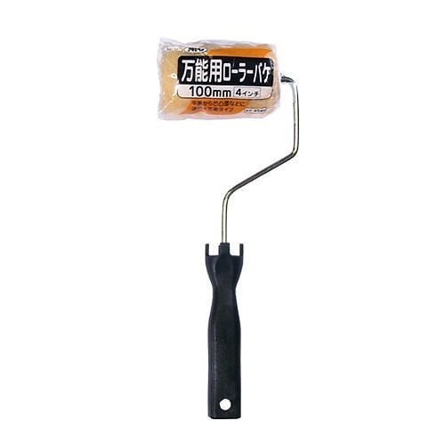 （まとめ買い）ペイントローラー 万能用ローラーバケ 100mm SR-4 [x10]