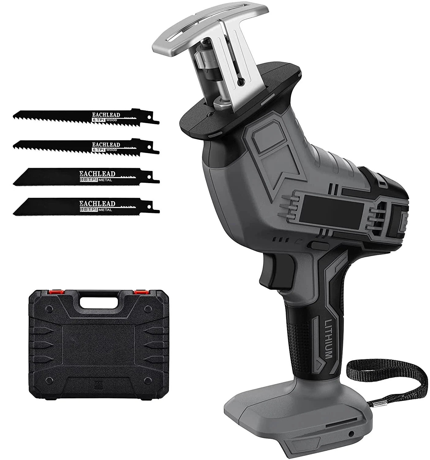 レシプロソー 電動のこぎり 家庭用小型 金属切断用のこぎり 無段変速 マキタ18Vバッテリー適用