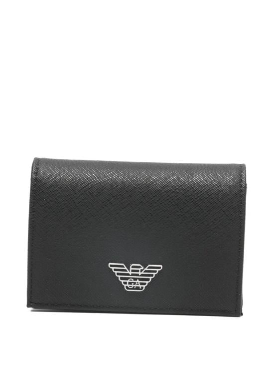 EMPORIO ARMANI Men Business Card Wallet Y4R576 Y138E 81072 BLACK