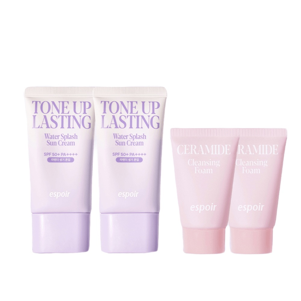 エスプア ウォーター スプラッシュ 日焼け止め トーンアップ ラスティング SPF+ PA ++++ 50ml2個
