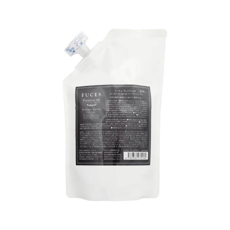 【正規品】 プレミアムAR エッセンス アップライズ 業 500ml (詰替え用) 男女兼用ヘアトニック 美容室専売品 頭皮ケア 髪 ハリ コシ ボリューム ツヤ 潤い フケ カユミ サロン専売品