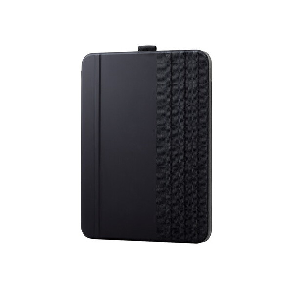 TB-A23RWVDBK iPad 10.9インチ ケース ソフトレザー カバー 本体マグネット装着 手帳型 マグネット スリム ブラック メーカー直送