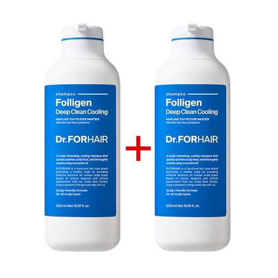 [1+1]フォリゲンディープ クリーン クーリング シャンプー 500ml+500ml