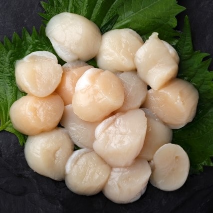 冷凍貝柱たっぷり1キロ（40から45個）北海道産　刺身用　カルパッチョ　フライ