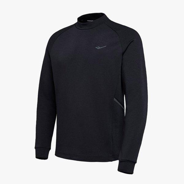 ジャカードモックネック男性長袖TシャツPW3MT24W213