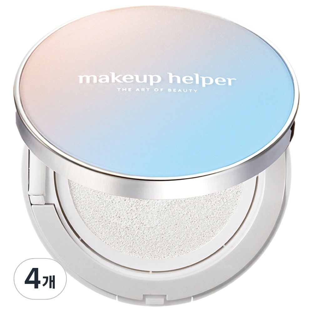 メイクアップヘルパー ビーガン エッセンス サンクッション SPF50+ PA++++ 20g4個