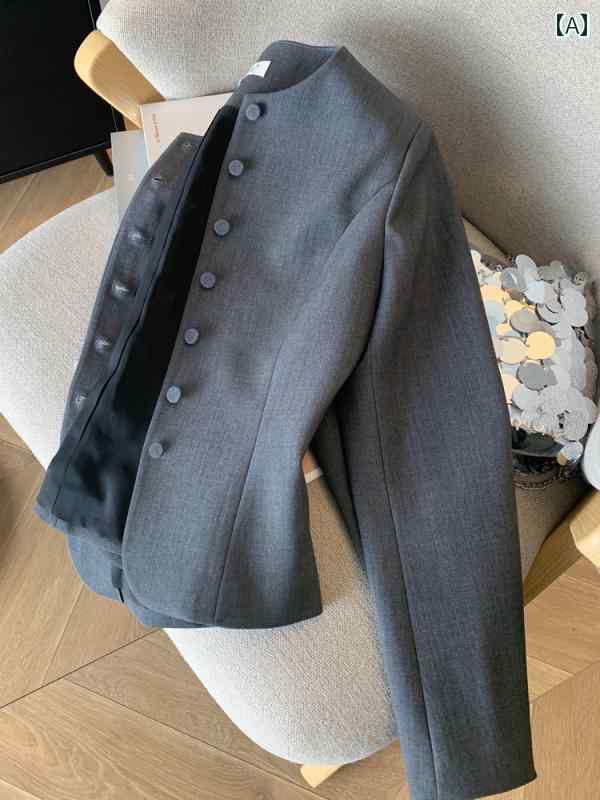 ビジネス　スーツ　ジャケット ハイエンド 成熟 した の レディース トップス 2025 春の 長袖の レトロ フランスの スリム スーツ ジャケット