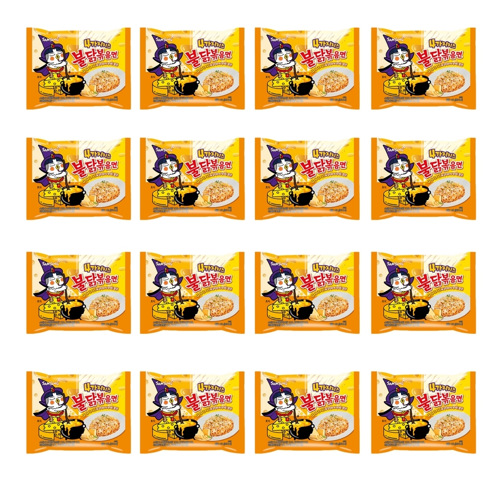 4種チーズブルダック炒め麺 145gx16個 韓国ラーメン
