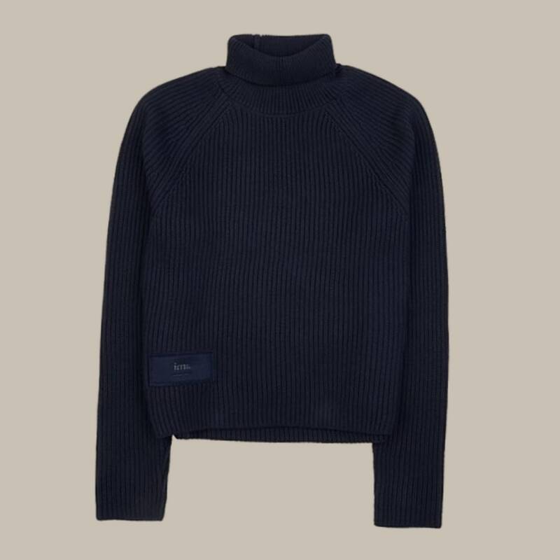 [ラベッルッソ] パッチロゴ タートルネックニット FKS424 KN0031 430