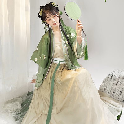 Qoo10] 宋系漢服の女性の本格的なオリジナル中国風