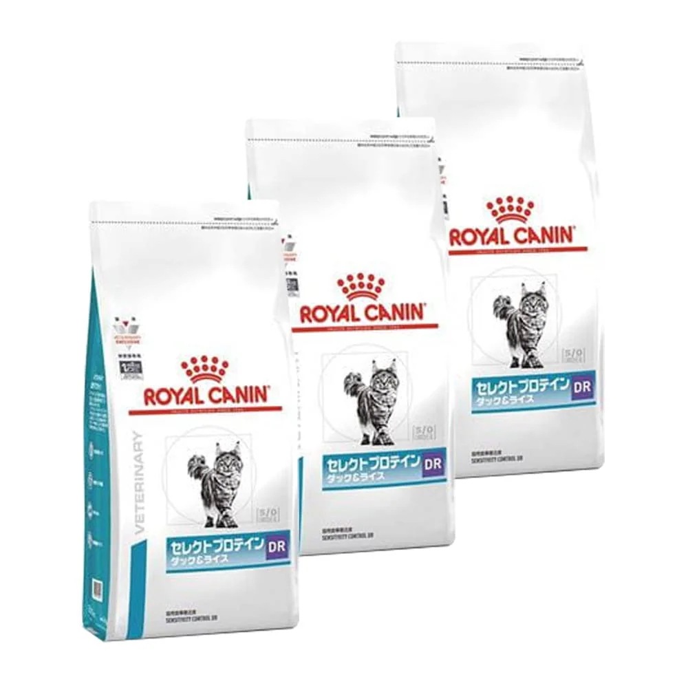 ロイヤルカナン セレクトプロテイン ダック＆ライス 猫用 500gx3 7,735円