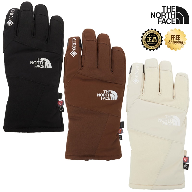 NJ3SR58 TNF GTX VAIL GLOVE 25FW 新作 GORETEX 防水 防風 透湿 保温 冬用 スキー スノボ ロングカフ 雪侵入防止 インナー対応 裏起毛 グリップ 立体裁断快適