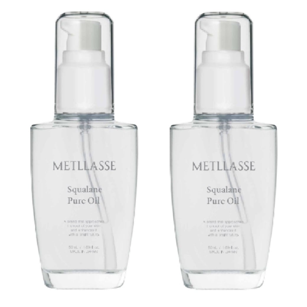 【25%OFF】メトラッセ スクワランピュアオイル 50mL×2
