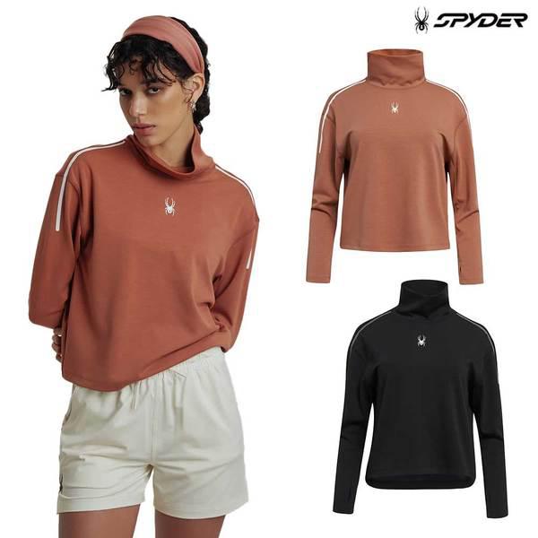 【】女性ランニングハイネックソフト長袖SPIPCNRL282W