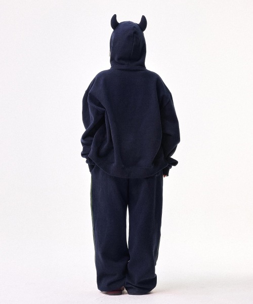 【YEGG】 Double Banding Pants Navy 正規品
