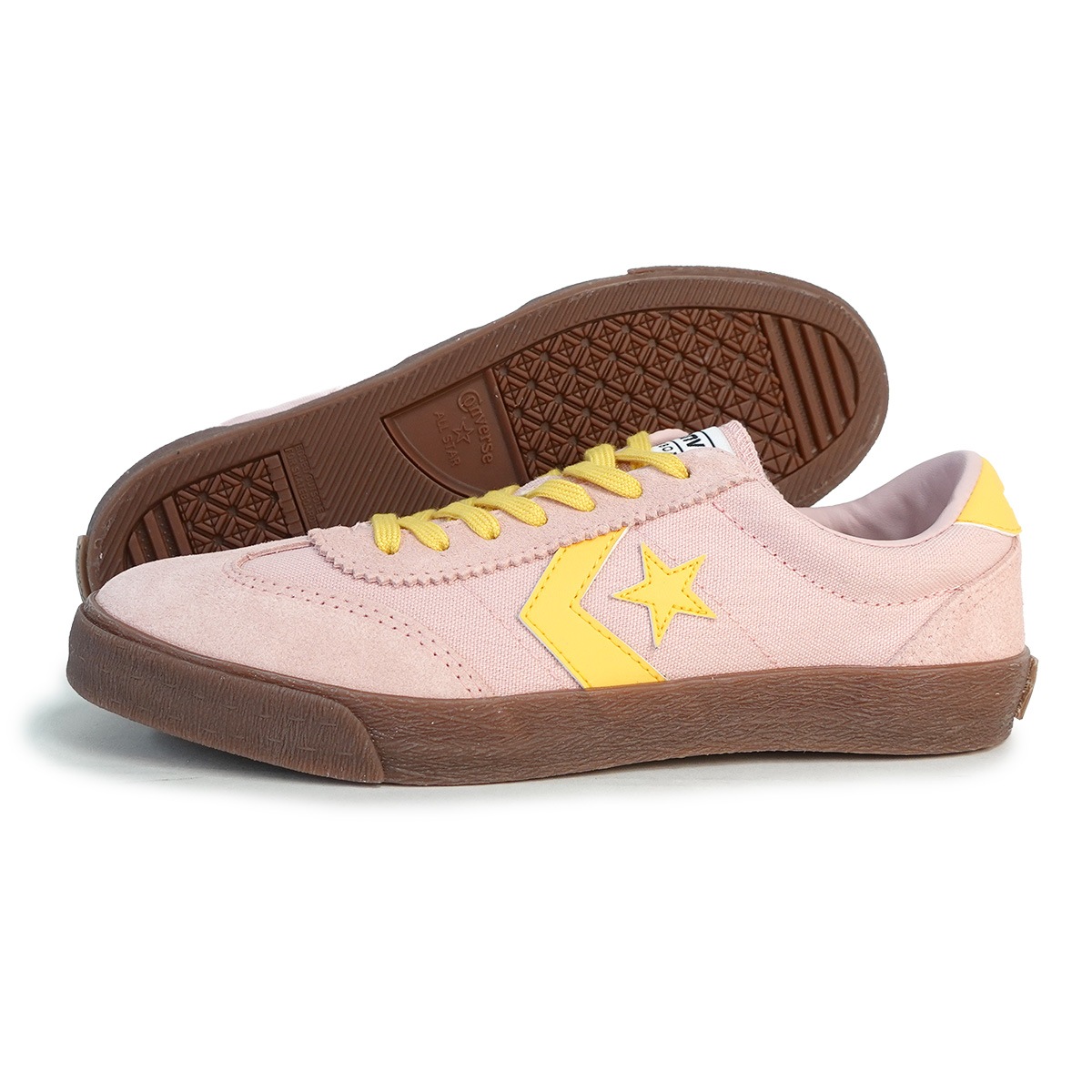 スニーカー メンズ レディース ローカット ロードクラシック SK SY OX ピンク/イエロー ROADCLASSIC