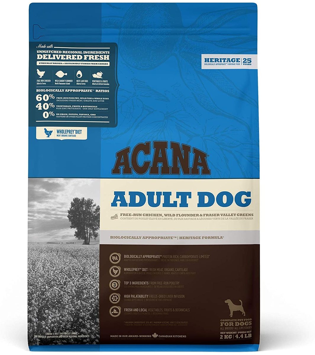 【正規品】アカナ アダルトドッグ 11.4kg