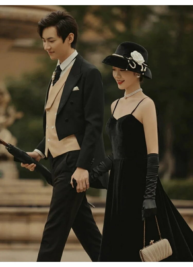 ラストチャンス 燕尾服 タキシード 2点/3点セット選択可 メンズ レディース 男女兼用 スーツ モーニングコート ステージ衣装 コスプレスーツ 無地 男性 女性 マジシャン 魔術師 マジック