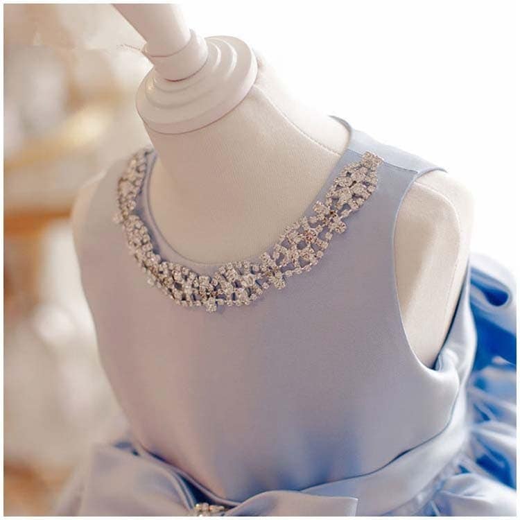 お見逃しなくバック蝶結び フォーマルワンピース！子供 ドレス ベビードレス キッズ 結婚式 子供服 女の子 子供ドレス チュチュスカート キッズ フォーマル 赤ちゃん ベビー 幼児 子供 キッズ かわ 5,210円