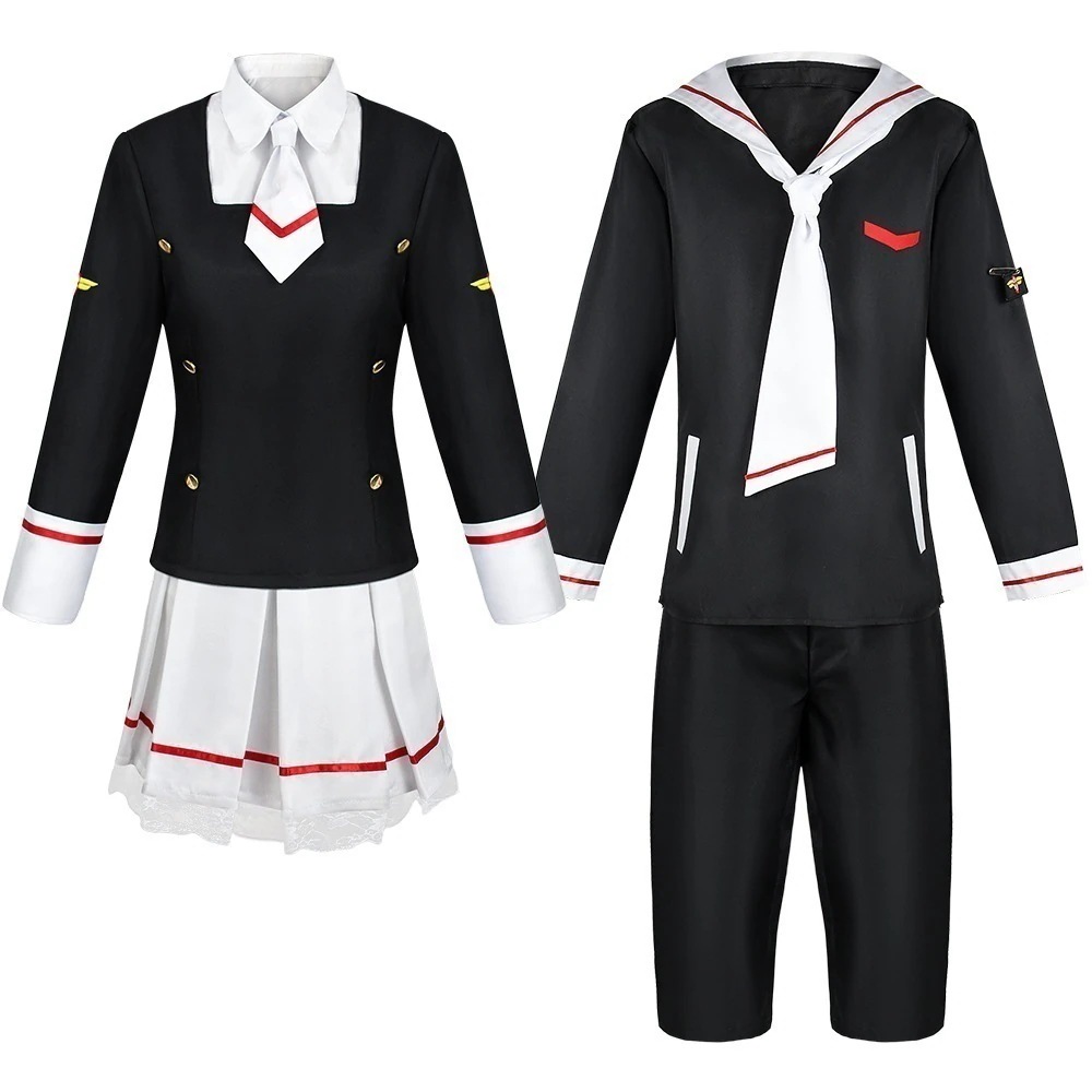 【SNS話題沸騰】魔法カード少女桜cos服jkセーラー服アニメ衣装制服百変小桜コスプレ舞台衣装