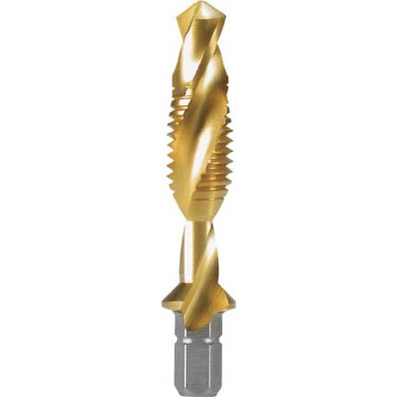 RUKO社　六角軸 タッピングドリル M10X1.5 59mm チタン　R270019T