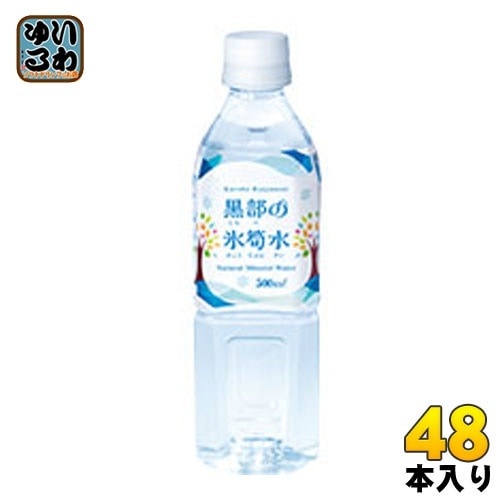 黒部の氷筍水 500ml ペットボトル 48本 (24本入×2 まとめ買い)