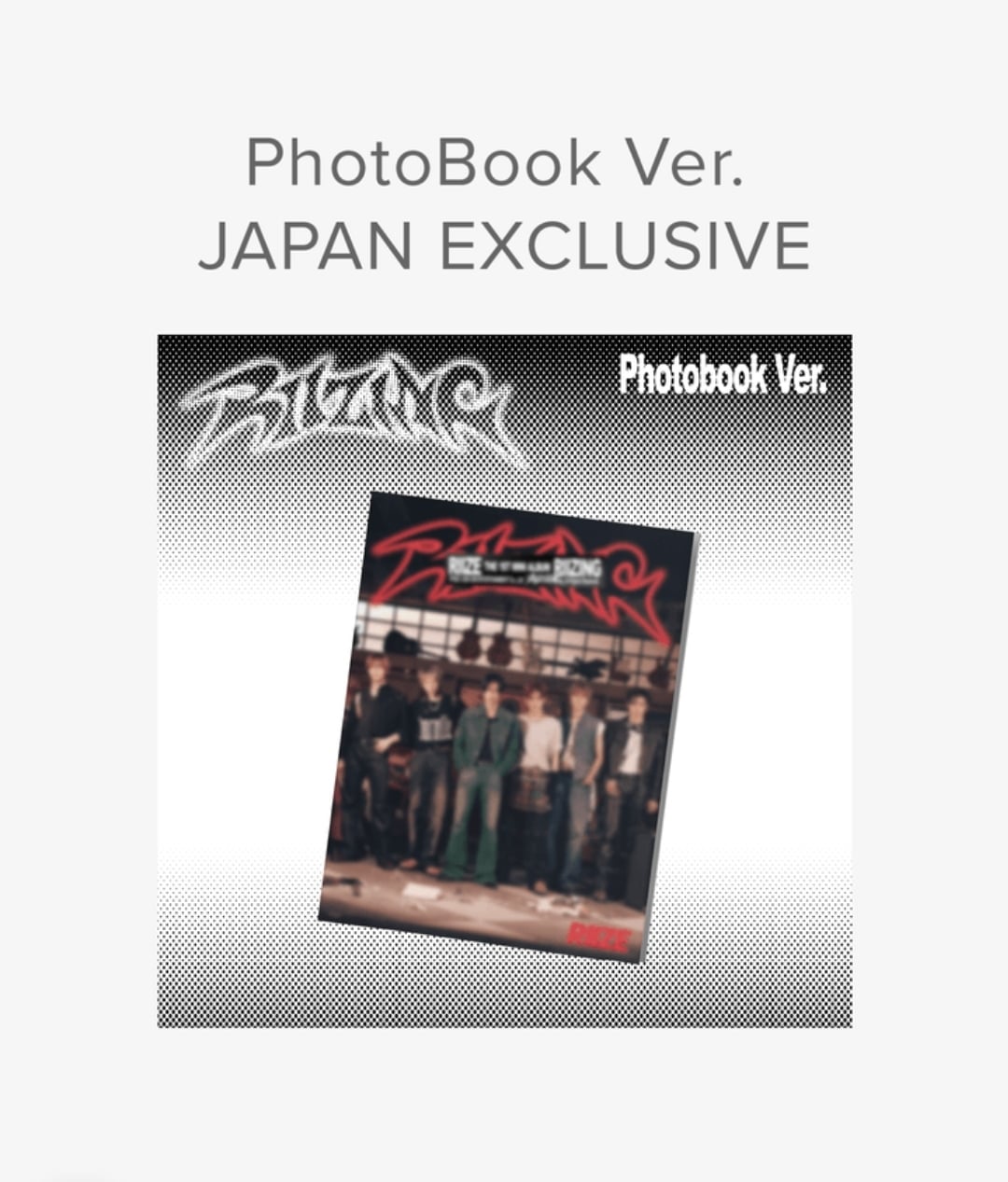 [未開封新品] RIIZE ライジングブームブームベース 日本アルバム JAPAN EXCLUSIVE