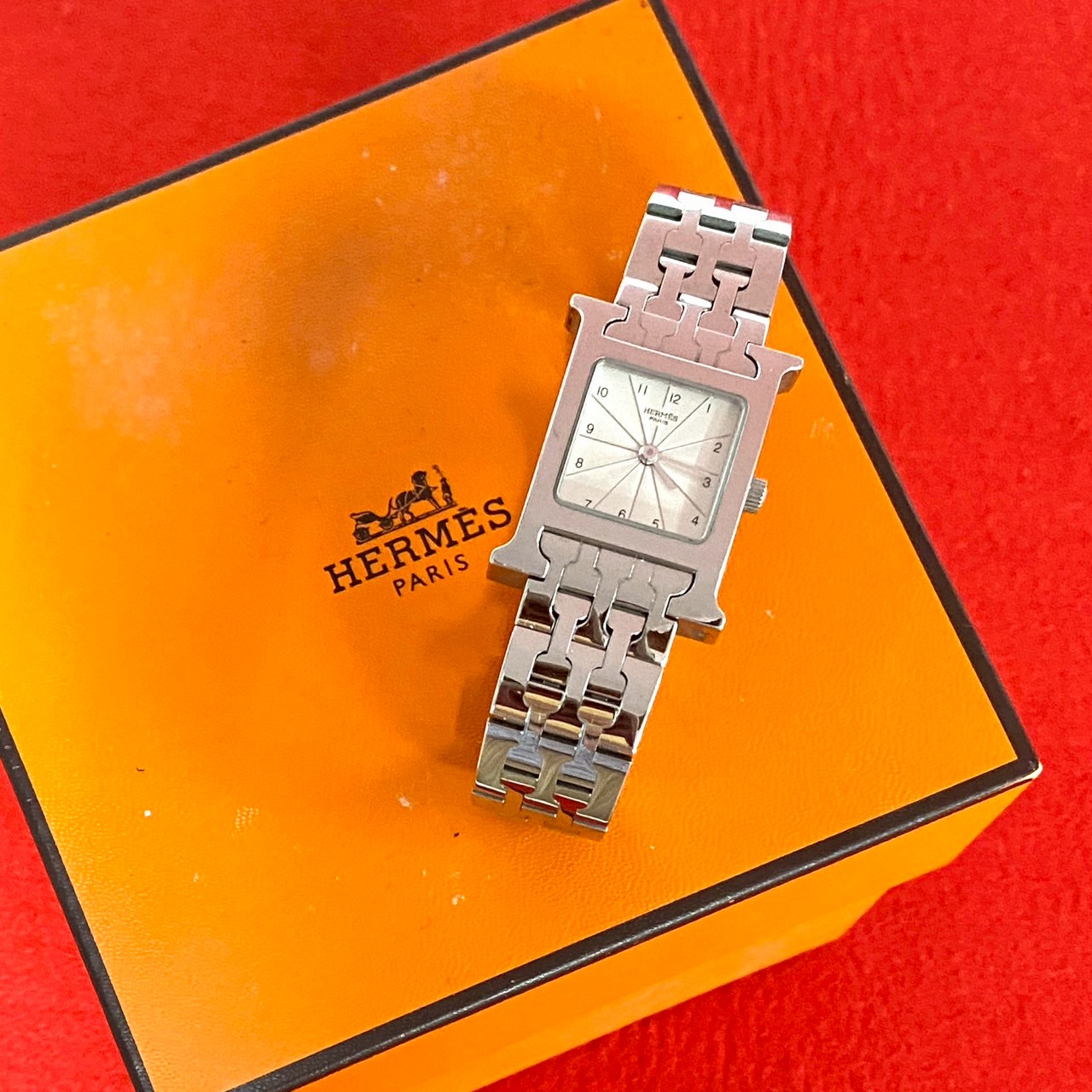 Hウォッチ腕時計 ステンレス シルバー 23685