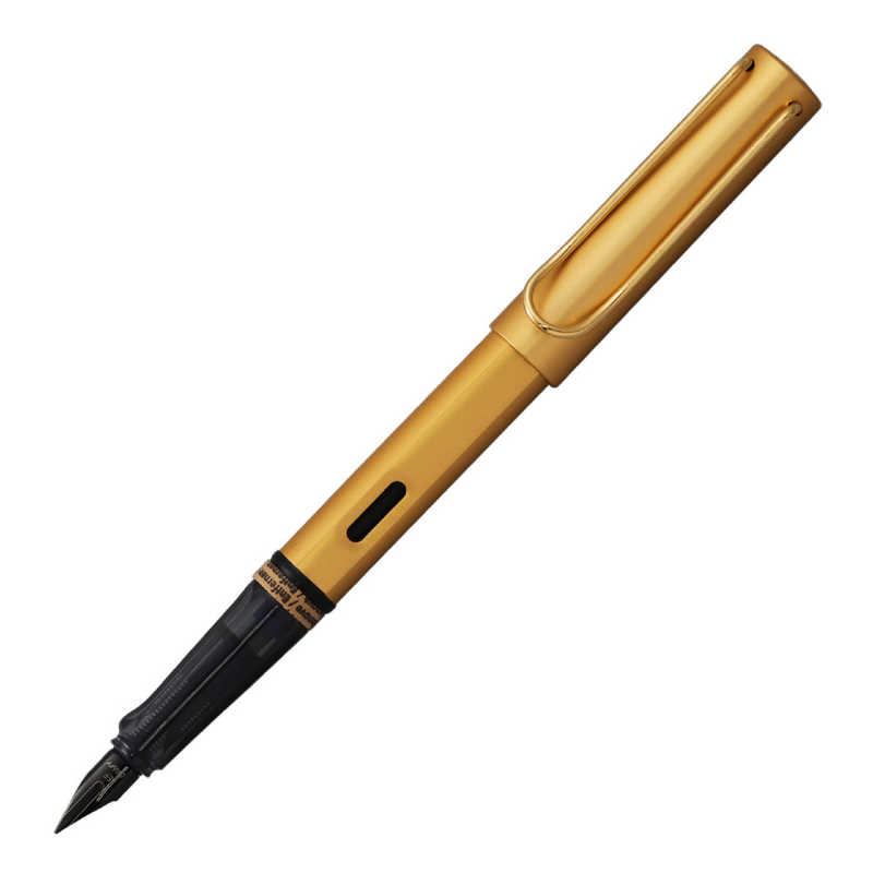 ラミー　LAMY Lx(ルクス) 万年筆 ［細字(F)］ ゴールド　L75-F 6,240円