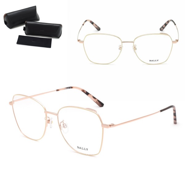 フレーム BY5036H/V-024-54 フレーム メガネ 眼鏡 フレームのみ ノーズパッド レディース ピンクゴールド