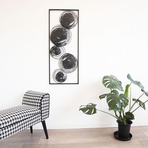 壁掛け 飾り ウォールデコレーション モダンアート ナチュラル アンティーク アイアン ボタニカル 360x910mm