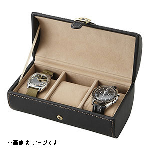 茶谷産業 【国内正規品】Elementum　時計収納ケース（3本収納） エレメンタム ウォッチケース 240-444