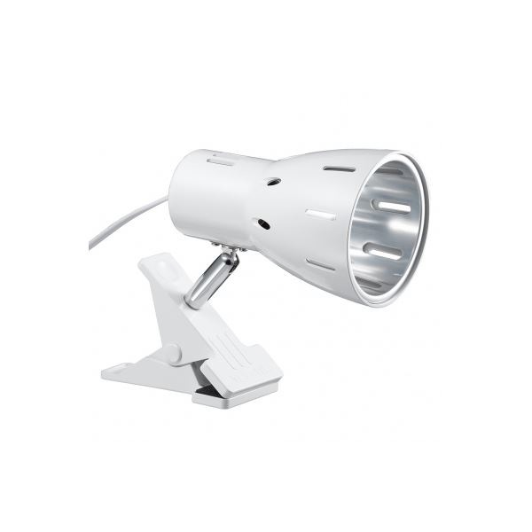 (5個セット) YAZAWA E26 電球なし クリップライト ホワイト CLX60X02WHX5