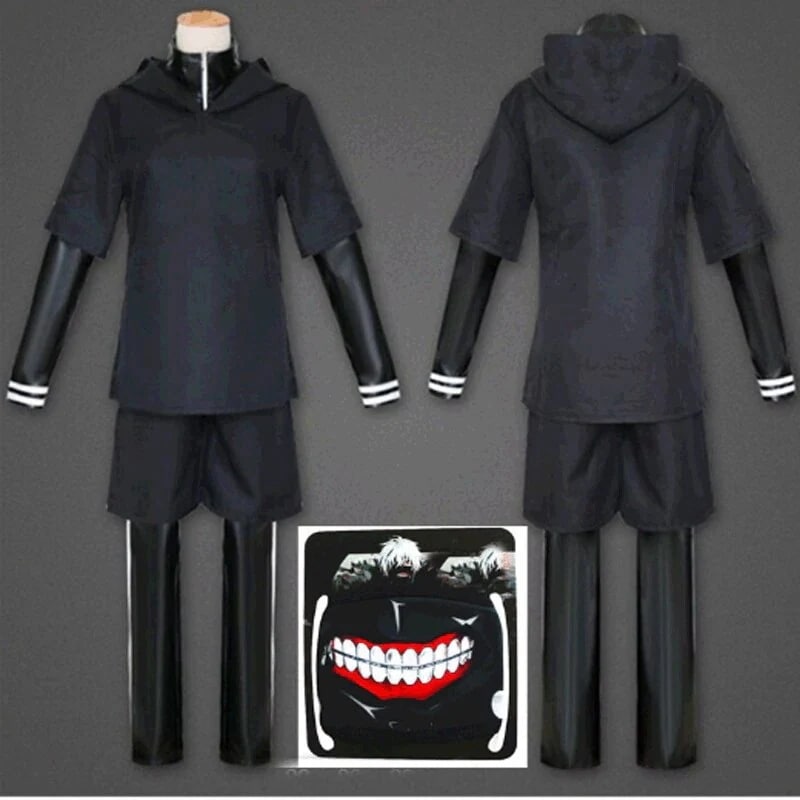 戦闘服 金木研 东京喰种トーキョーグール 衣装 コスプレ変装仮装 スーツ ハロウィン 2024年新作入荷コスプレ安い