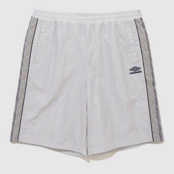 ショートパンツ TQT UQ221CHP55-WGR BLOKE OG トラック 5部丈ショートパンツ / WHITE GREY