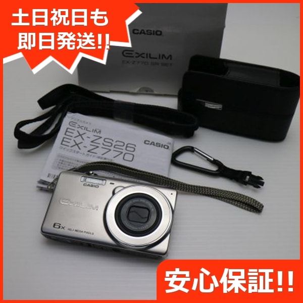 超美品 EX-Z770 シルバー デジカメ CASIO 207