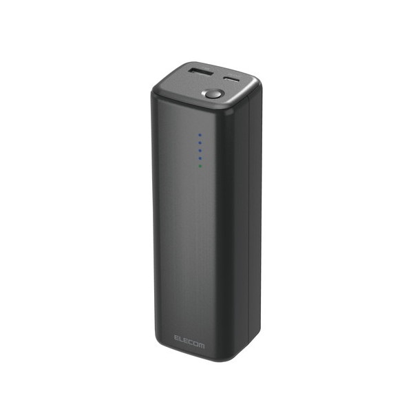 DE-C33L-20000BK モバイルバッテリー 20100mAh 大容量 PD 52.5W 入力 Type-C×1 出力 Type-C×1 USB-A×1 2台同時充電可 ブラック メーカー直送