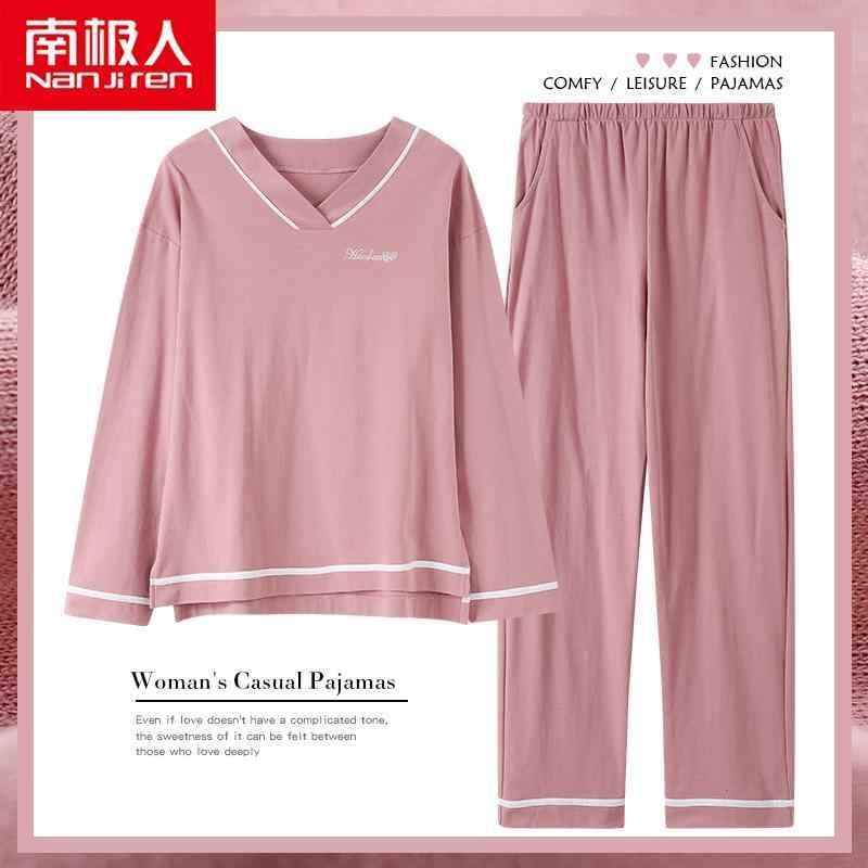 ドレス レディース 秋 春 長袖 パジャマ ルームウェア 寝間着 綿 リラックス ウェア 綿 薄い XL スーツ 5,899円