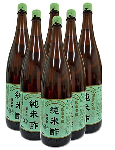 マルシマ　有機純米酢1800ml6本セット