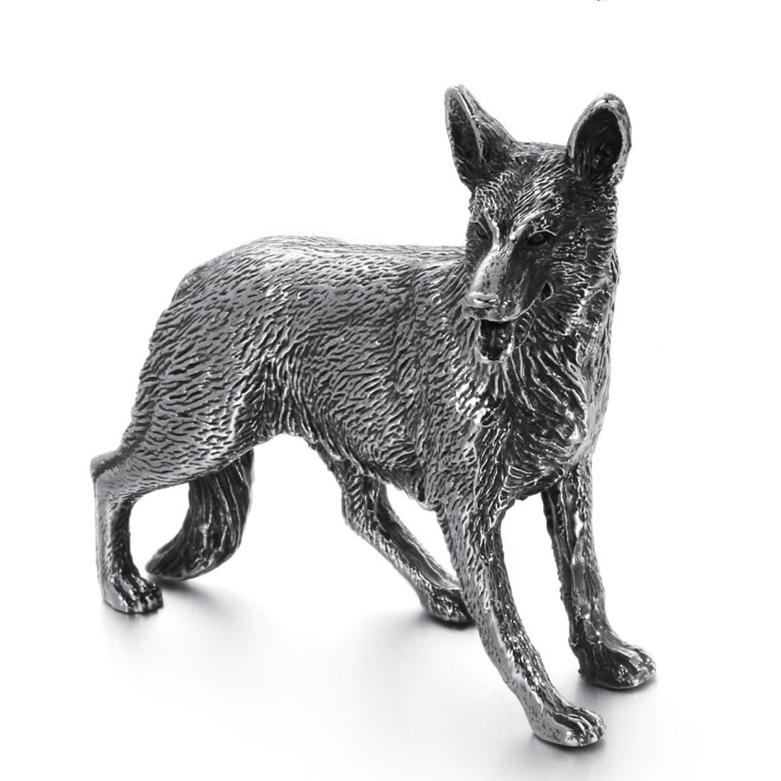 PW 精良SUS316L製 ビーグル テリア ジャーマンシェパードドッグ ラブラドール 工芸品 / 長さ85mm 幅80mm 工芸品[ラッピング対応][日本未発売 人気デザイン アクセサリー]619