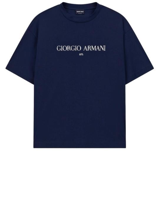 GIORGIO ARMANI Men T-Shirts GM003613TE10629UB100 Black
