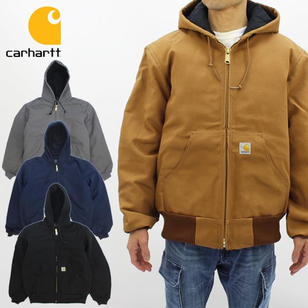 カーハート Carhartt LOOSE FIT FIRM DUCK INSULATED FLANNEL-LINED ACTIVE JACKET メンズ ジャケット