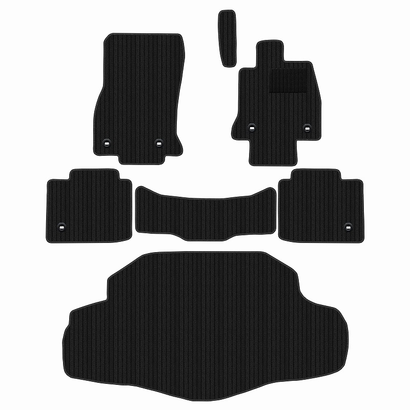 [優れた品質で安売りに挑戦]トヨタ 新型 クラウンセダン 30系 32系 フロアマット + トランクマット (ラゲッジマット) [3色から選択]