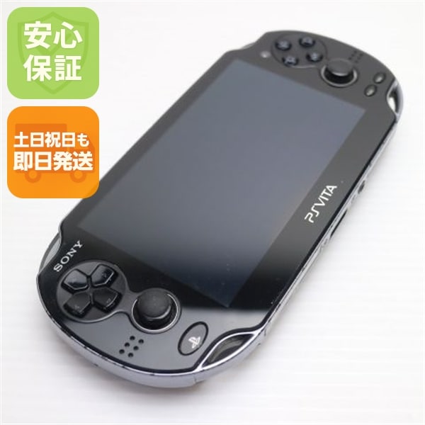 良品PCH-1100 PS VITA ブラック game SONY PlayStation 3G/Wi-Fi 195