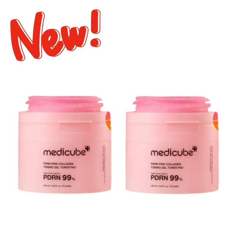 【NEW】 PDRN ピンクコラーゲンゲルトナーパッド70枚 + 70枚 / 超スリム ゲルパッド