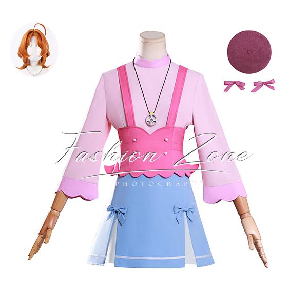名探偵プリキュア 風 明智あんな コスプレ衣装 常服 ウィッグ cosplay ハロウィン 演出服 変装