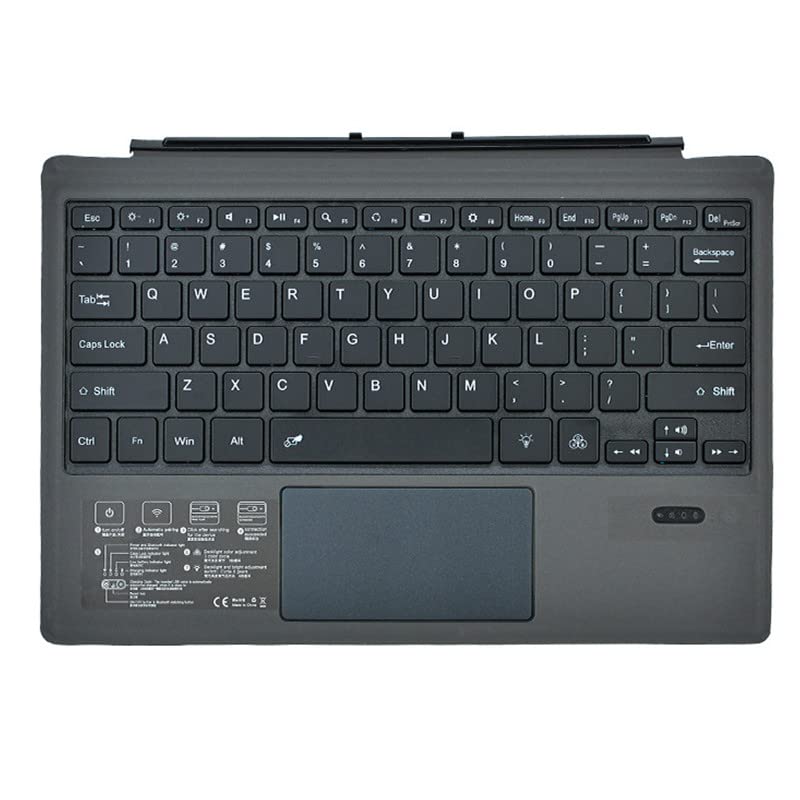 即納：[90日品質保証]Surface pro3/4/5/6/7専用 キーボード bluetooth キーボードタッチパッド搭載 取付簡単 無線式 usb充電式 静音 ワイヤレスキーボード
