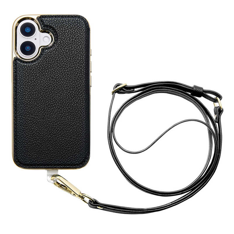 CCCフロンティア　Cross Body Case Duo for iPhone 16 (black)　UNICSIP24M2CBBK 4,996円
