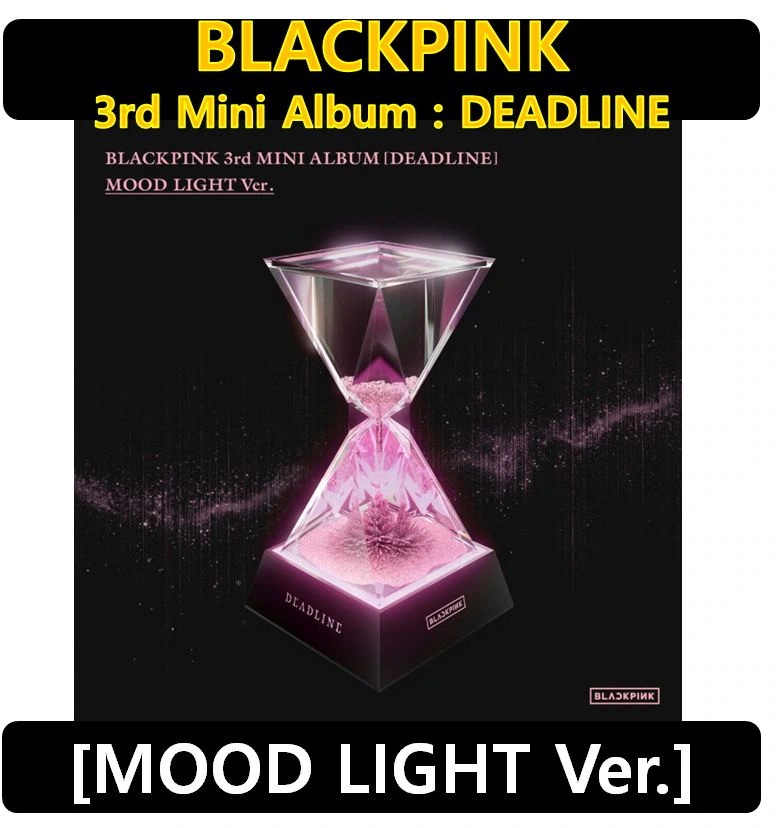 【BLACKPINK】 - [MOOD LIGHT Ver.] 3rd Mini Album : DEADLINE